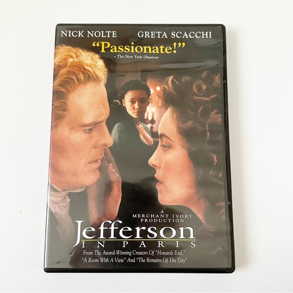 Jefferson in Paris DVD